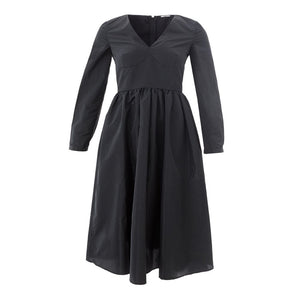 Lardini Schwarzes Cocktailkleid aus Polyester