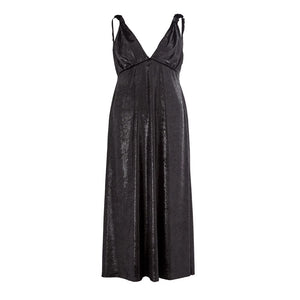 Lardini Schwarzes Cocktailkleid aus Polyester