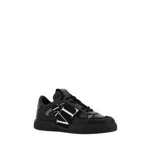 Valentino Garavani Schwarze VL7N Sneaker aus Leder