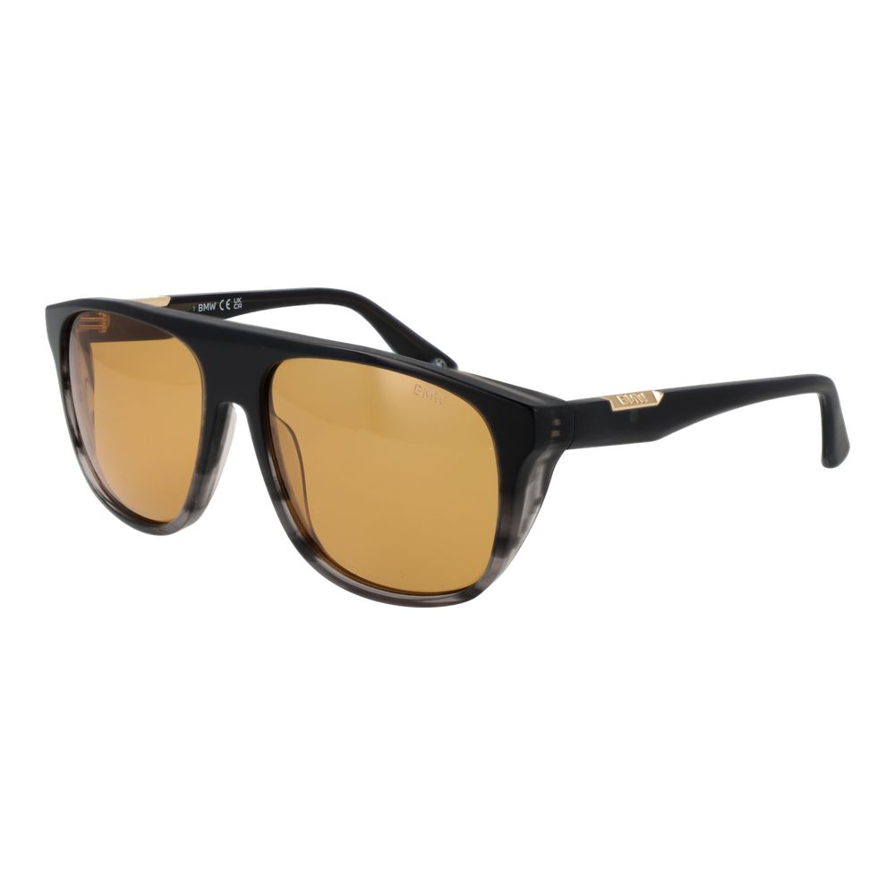 BMW Schwarze Sonnenbrille aus Acetat