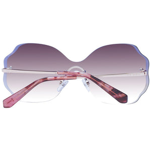 Ted Baker Sonnenbrille aus roségoldenem Acetat