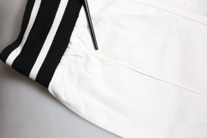 Dolce & Gabbana Weiße Baumwoll-Jogger-Cargo-Skinny-Hose
