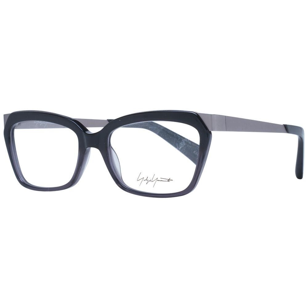 Yohji Yamamoto Schwarze Brille aus Acetat (Gestell)