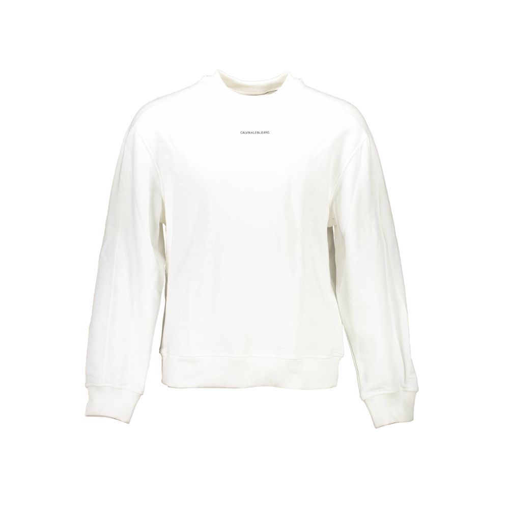 Calvin Klein Bianco Baumwoll-Sweatshirt für Herren