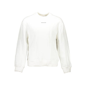 Calvin Klein Bianco Baumwoll-Sweatshirt für Herren