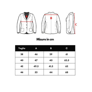 Add Vollständige Jacke aus rotem Polyamid