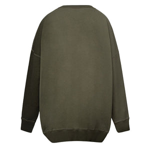 Dsquared² Grüner Baumwoll-Sweatshirt