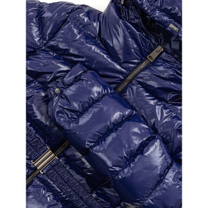 Herno Blauer Mantel aus Polyamid