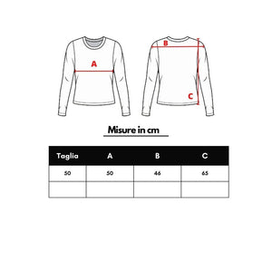 Gran Sasso Rotes Woll-Sweatshirt