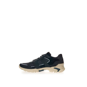 Lardini Schwarze Wildleder-Sneaker im Athletic-Stil