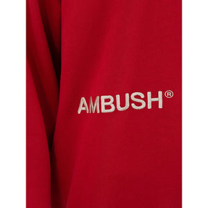 Ambush Rotes Baumwoll-Sweatshirt