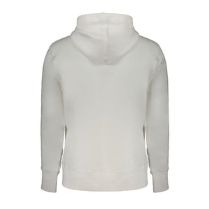 Calvin Klein Baumwoll-Pullover in Weiß