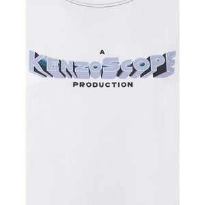 Kenzo Weißes Baumwoll-T-Shirt