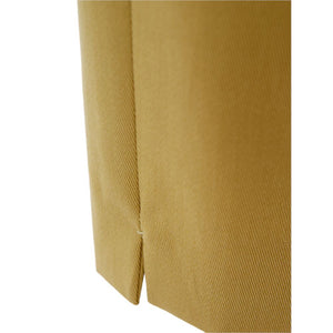 Lardini Leggings aus Baumwolle in Gold