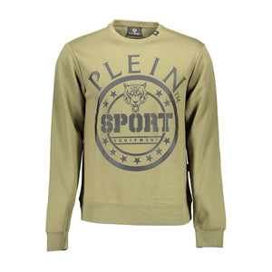 Plein Sport Verde Baumwoll-Sweatshirt für Herren