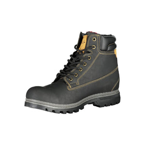 Carrera Schwarzer Herren-Ankle-Boot aus Polyurethan