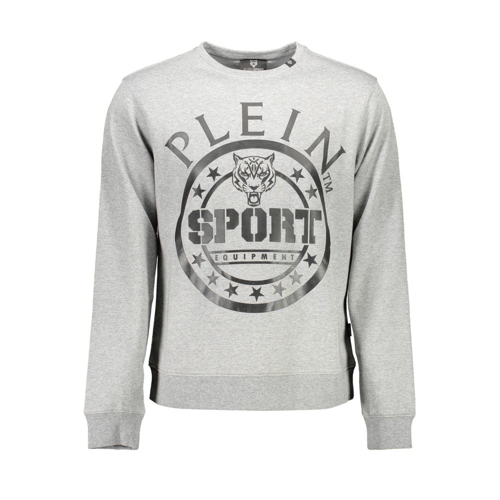 Plein Sport Grigio Baumwoll-Sweatshirt für Herren