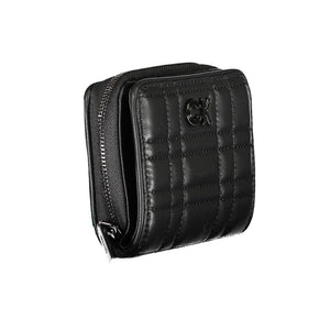 Calvin Klein Schwarzes Polyester Portemonnaie