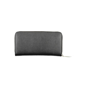 Black Polyethylene Women Wallet