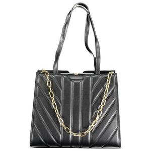 Mario Valentino Nero Handtasche aus Polyurethan für Damen