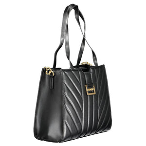 Mario Valentino Nero Handtasche aus Polyurethan für Damen