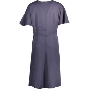 Gant Blaues Lyocell Kleid für Frauen