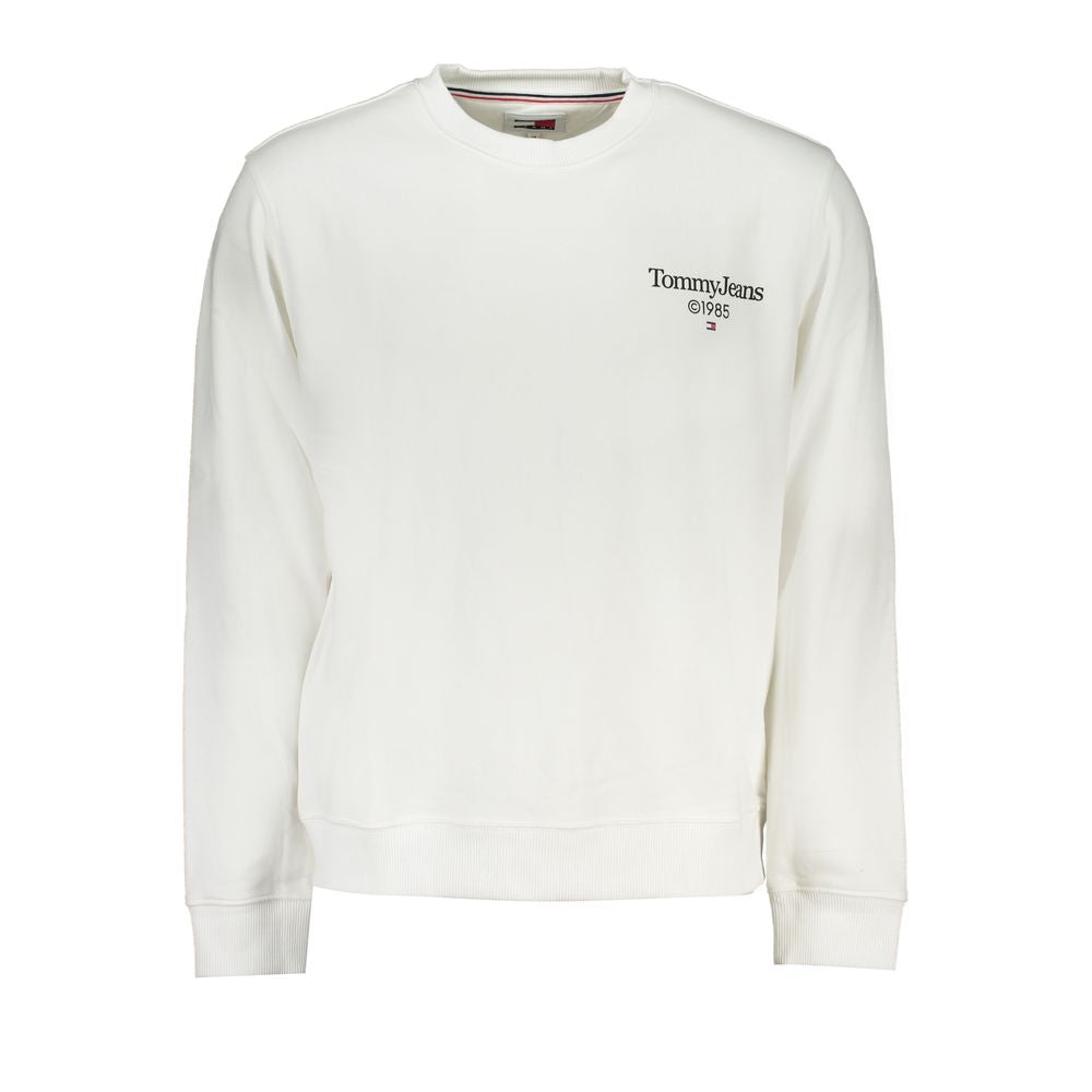 Tommy Hilfiger Weißes Herren-Sweatshirt aus Baumwolle