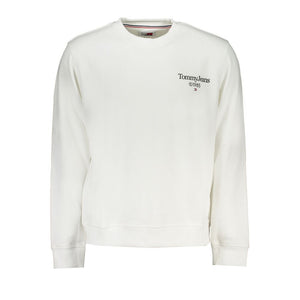 Tommy Hilfiger Weißes Herren-Sweatshirt aus Baumwolle
