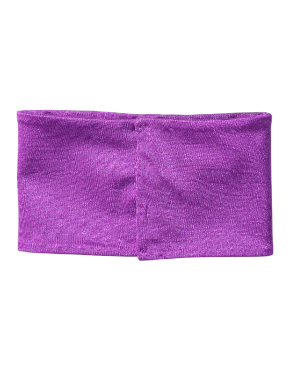 Dolce & Gabbana Lila Nylon Stretch Damen Halswärmer Schal