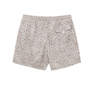 Canali Beige Polyester Badeshorts