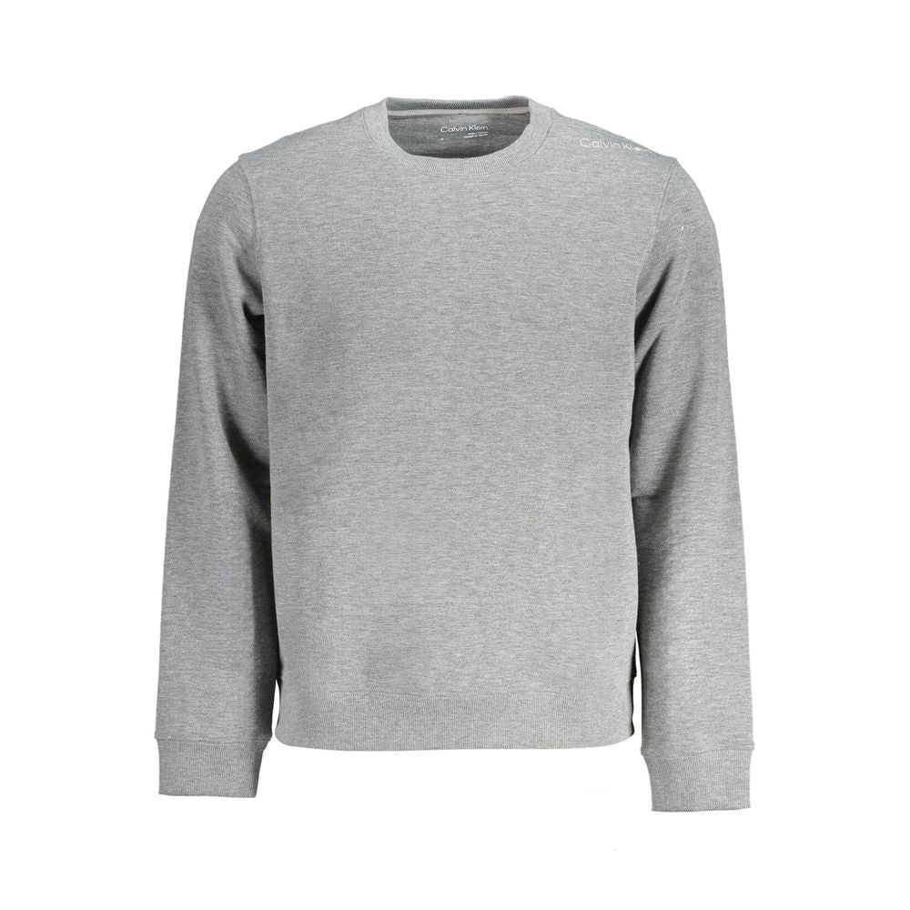 Calvin Klein Grigio Polyester Herren-Sweatshirt