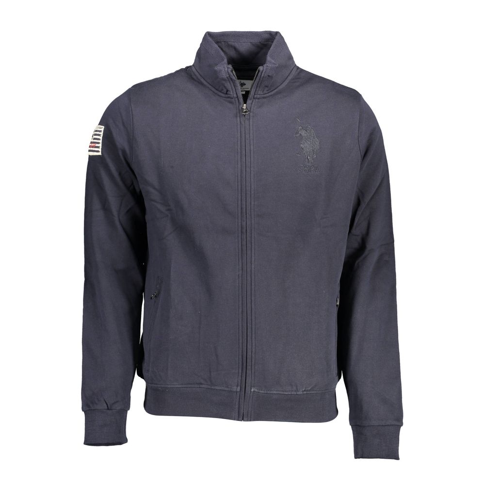 U.S. POLO ASSN. Blaues Baumwoll-Sweatshirt für Herren