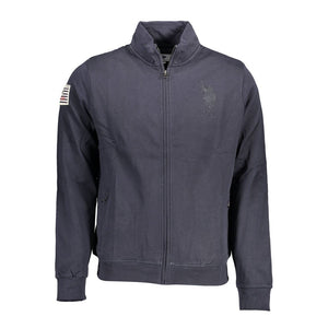 U.S. POLO ASSN. Blaues Baumwoll-Sweatshirt für Herren