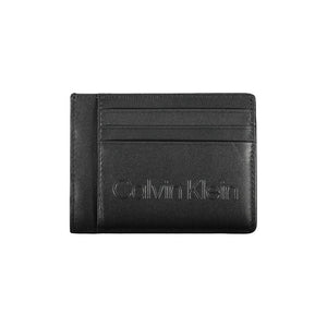 Calvin Klein Schwarze Brieftasche aus Polyethylen für Herren