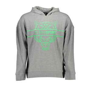 Plein Sport Grigio Baumwoll-Sweatshirt für Herren