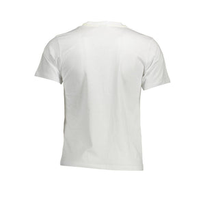 North Sails Bianco Baumwoll-T-Shirt für Herren
