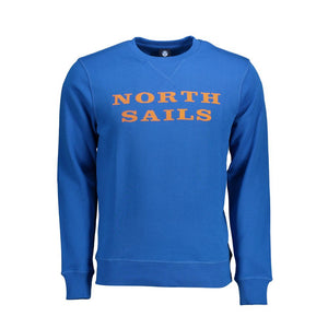 North Sails Blaues Baumwoll-Sweatshirt für Herren