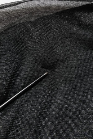 Dolce & Gabbana Schwarzer Logo-Pullover mit gestricktem Rundhalsausschnitt