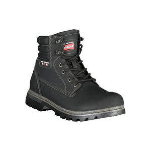 Carrera Schwarzer Polyester Herrenstiefel
