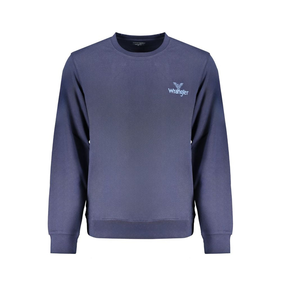 Wrangler Blauer Baumwoll-Sweatshirt