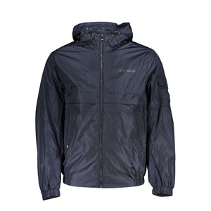 Tommy Hilfiger Blaue Herrenjacke aus Nylon