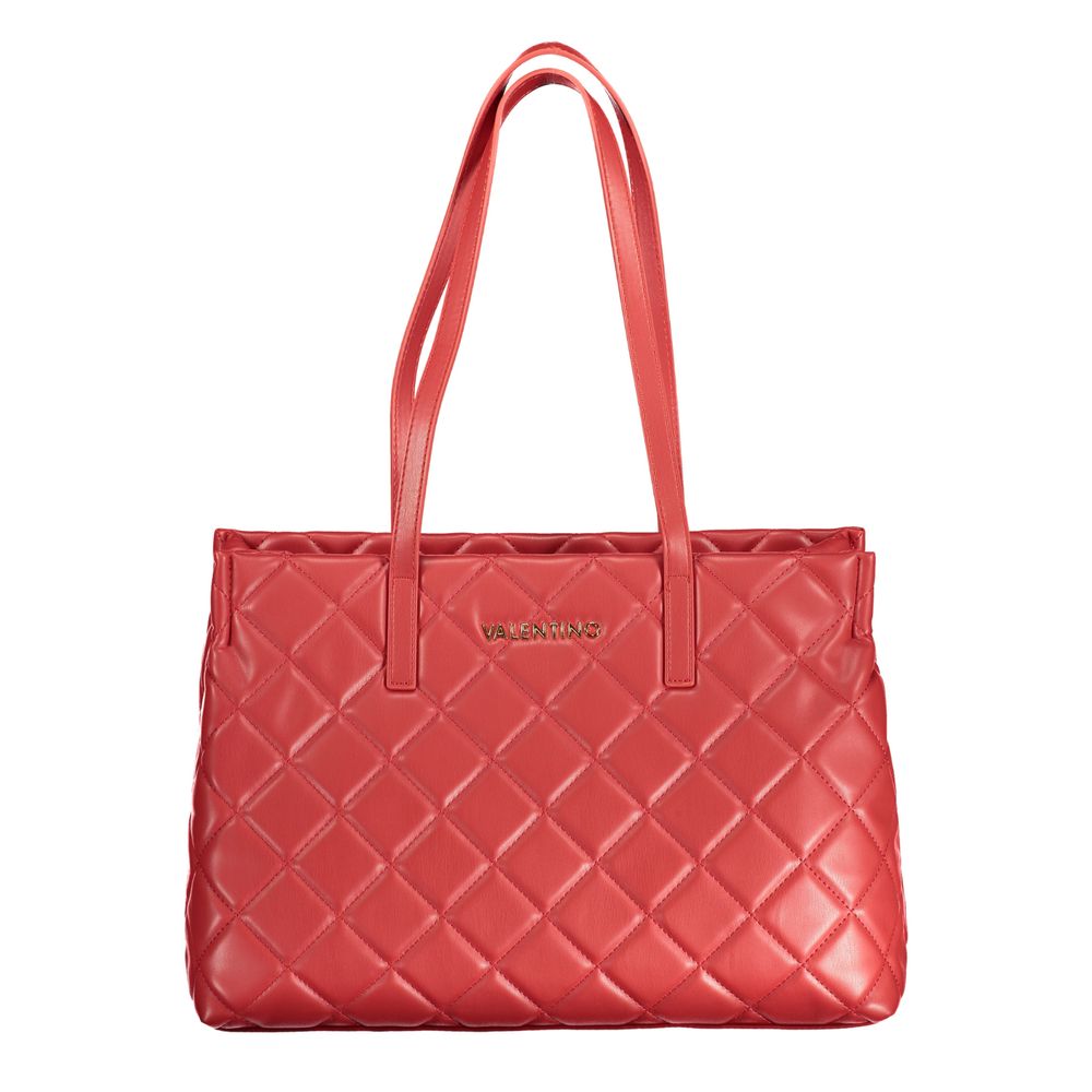 Mario Valentino Damenhandtasche aus rotem Polyurethan
