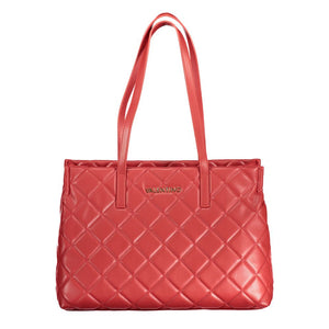 Mario Valentino Damenhandtasche aus rotem Polyurethan