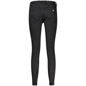Guess Jeans Schwarze Baumwoll-Jeans aus Denim