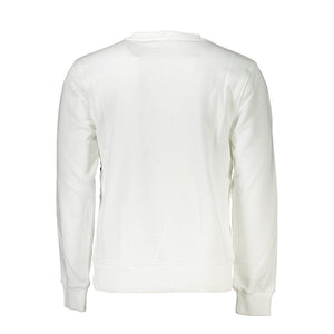 Cavalli Class Bianco Baumwoll-Sweatshirt für Herren