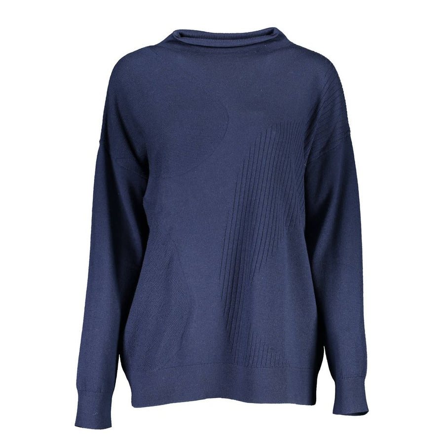 Gant Blauer Pullover aus Wolle