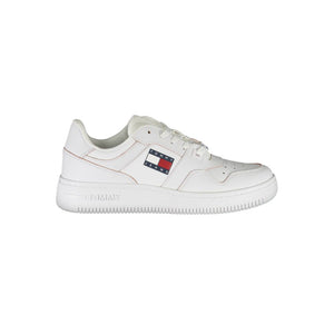 Tommy Hilfiger Sneaker aus weißem Stoff