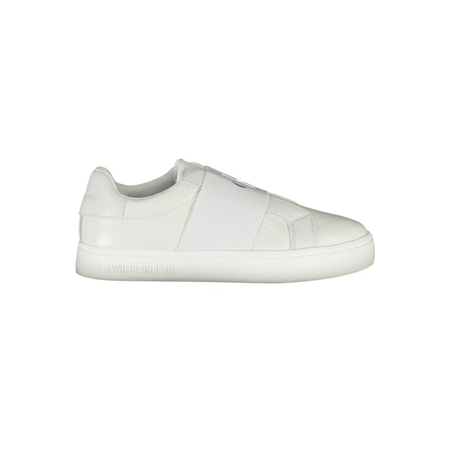 Bianco Leather Women Sneaker