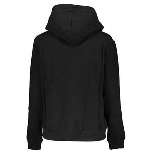 Calvin Klein Schwarzer Baumwoll-Sweatshirt für Damen