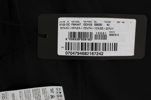 Dolce & Gabbana Rosa geblümtes langes Maxikleid mit Etui